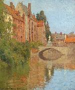 Charles Warren Eaton Bruges Germany oil painting artist